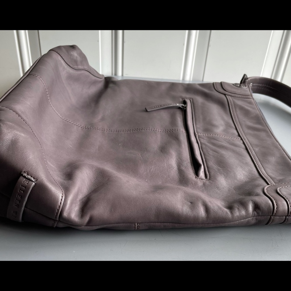NWT Eileen West Leather Hobo Purse - Picture 2 of 10